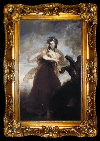 framed  REYNOLDS, Sir Joshua Mrs. Musters as Hebe f, ta009-2